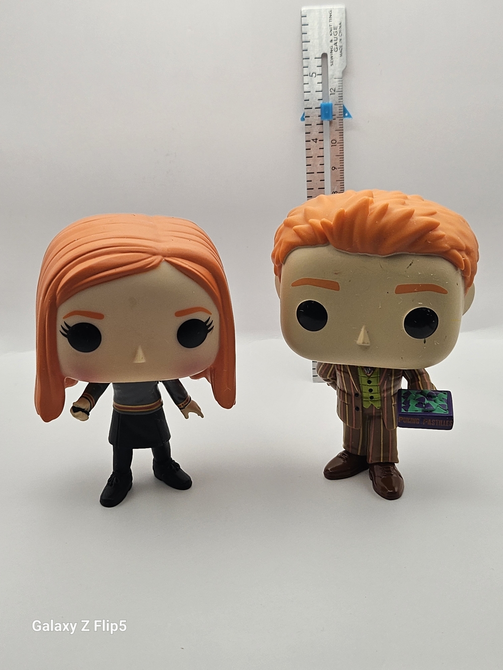 Orange-Haired Vinyl Figure Set - Kids Toys